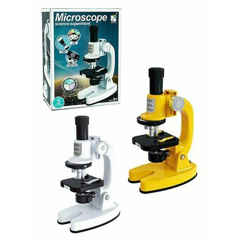 микроскоп детский 100х увеличение 3 объектива аксессуары эл пит аа 2 не вх в компл кор Микроскоп Shantou Gepai SD221
