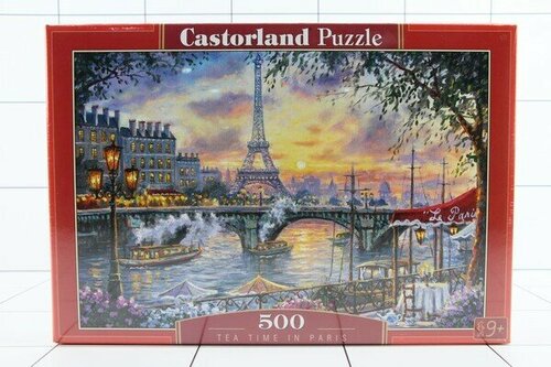 Пазлы Париж на закате, 500 деталейлей