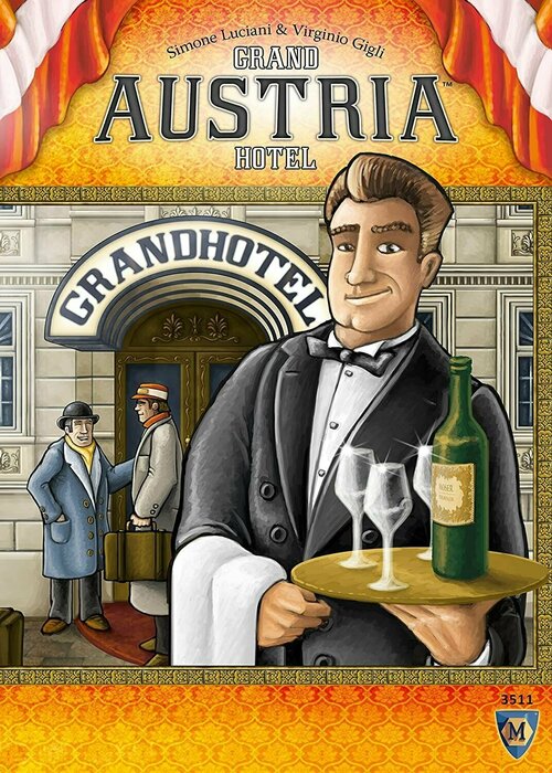 Настольная игра Grand Austria Hotel на английском языке