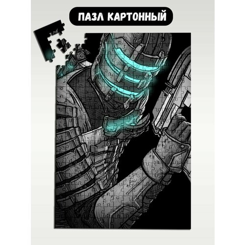 Пазл картонный 39,5х28 см, размер А3, 300 деталей, модель игра Dead Space - 747 пазл картонный 29x20 см размер а4 120 деталей модель игра dead space 747