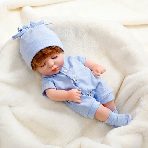 фото Кукла виниловая 30см в пакете (jx-287a5) npk doll