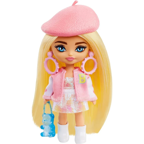 barbie picture set extra glitter crystal Кукла Barbie Экстра мини Блондинка