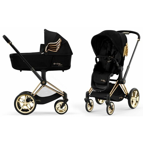 Коляска 2 в 1 Cybex PRIAM IV FE Jeremy Scott Wings