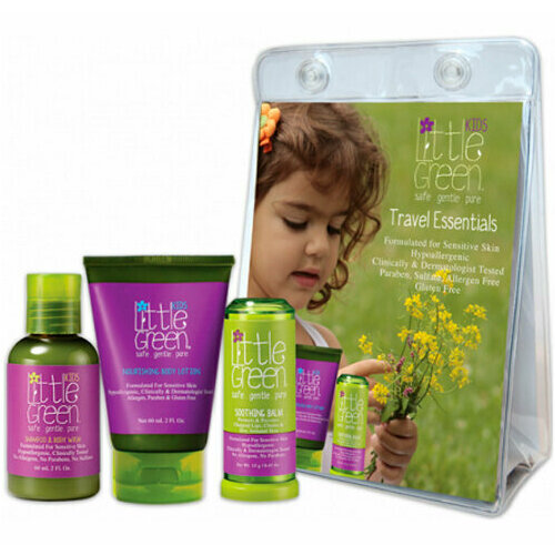 Little Green Kids: Набор «Первый детский уход» (Kids Essentials Set), 3 шт