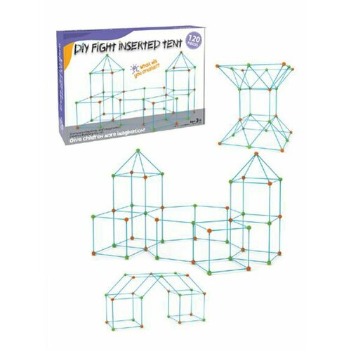 Конструктор Наша Игрушка 120 деталей, коробка (508-4)