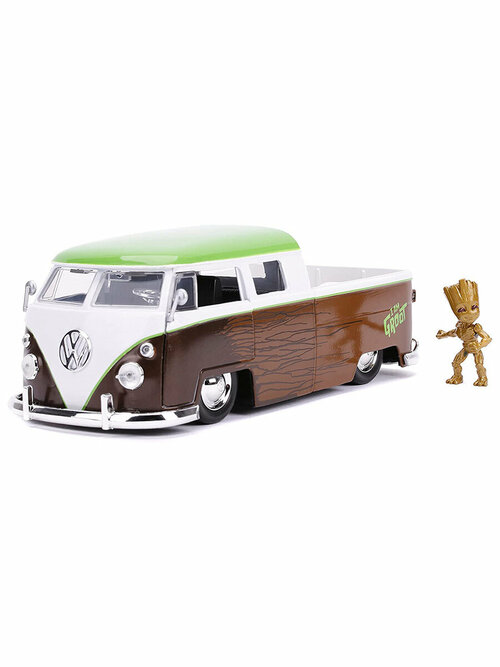 Машинка с фигуркой Jada Toys Guardians of the Galaxy VW Bus with Groot 31202