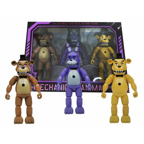 Набор Фигурок Аниматроник 3 героя (Five Nights at Freddy's - FNAF)