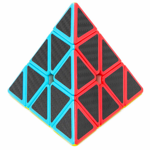 Головоломка QiYi MoFangGe QiMing Pyraminx Карбон