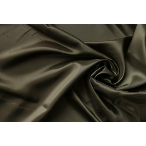 Ткань подклад цвета хаки ткань подклад черного цвета