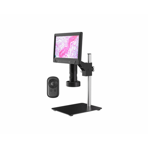 Микроскоп для пайки микросхем Erudit H351с (FullHD) (E1901EU) (1920х1080 / 14MP, увеличение 1600x) с экраном и записью на SD микроскоп