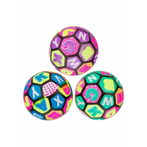Мяч детский, 4 цвета в ассортименте, диаметр 21 см, в п 21x21 см