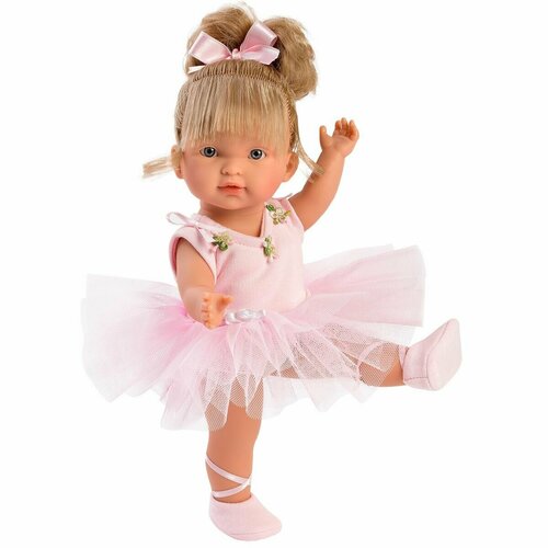 LLORENS: Кукла Валерия 28 см, блондинка балерина
