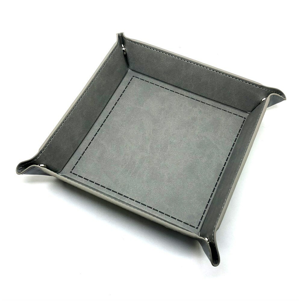 Ork's Workshop Dice Tray (Лоток для кубиков) Квадратный Серый