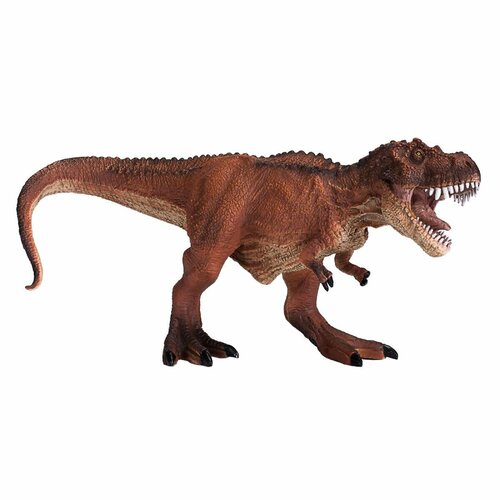 Фигурка KONIK Тираннозавр охотящийся Красный AMD4029 фигурка динозавр мапузавр охотящийся l