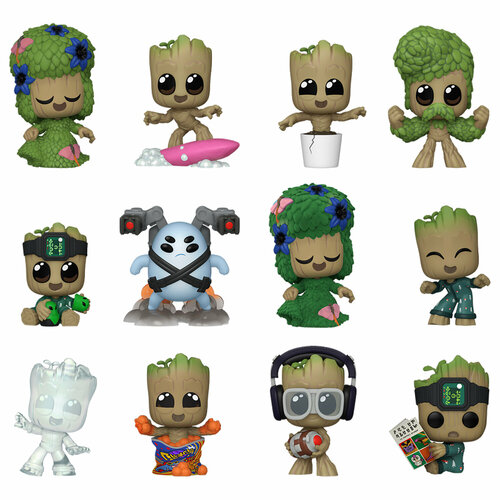 Фигурка Funko Mystery Minis Marvel I Am Groot 1 штука в ассортименте 70656 я есть грут i am groot 2106324 xs белый