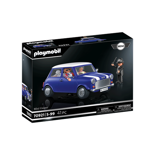 Конструктор Playmobil Mini Cooper 70921 коврики в салон задние mini резина серый черный красный 51472354167 mini cooper 2015
