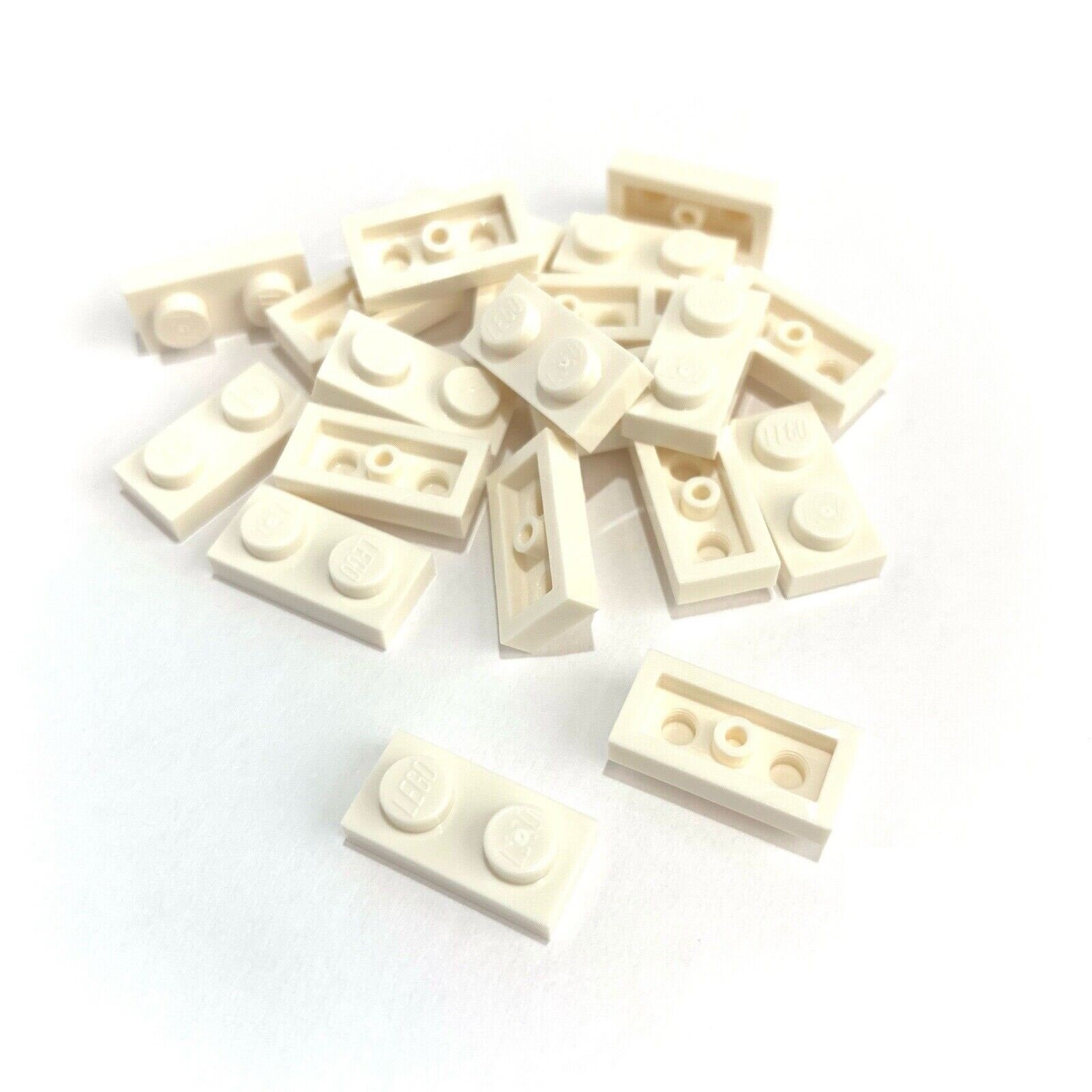 Lego Education Пластина 1 x 2 белый (3023 / 302301) 50 шт.