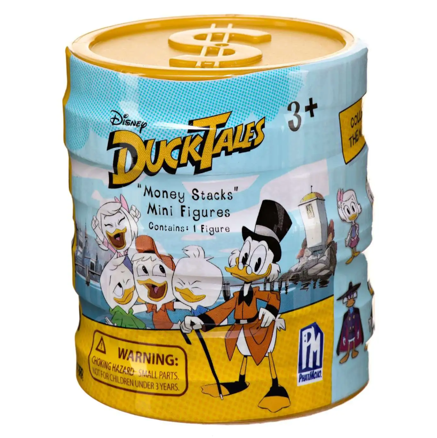 Коллекционные фигурки сюрприз Утиные истории Disney DuckTales Money Stacks (копилка)