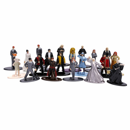 Набор Фигурок Гарри Поттер Nano Metalfigs wave 4 1.65 (20 шт.) 30823 набор мини фигурок гарри поттер 5 в 1 4 см