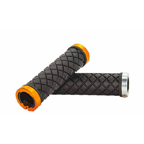 фото Грипсы tbs резина 130мм, 2 грипстопа, арт. ztb22025