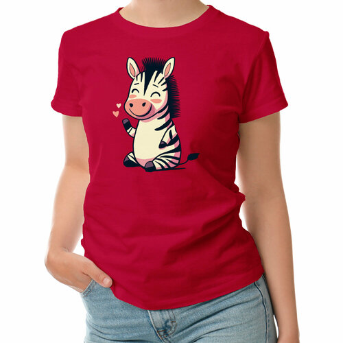 фото Футболка roly, размер xl, красный