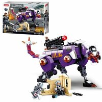 Конструктор Sluban серии Atomic Storm Робот-охотник, понравится любому ребенку! Игрушка, собранная своими руками, станет одной из  ...