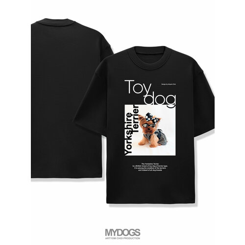фото Футболка, размер xl, черный mydogs