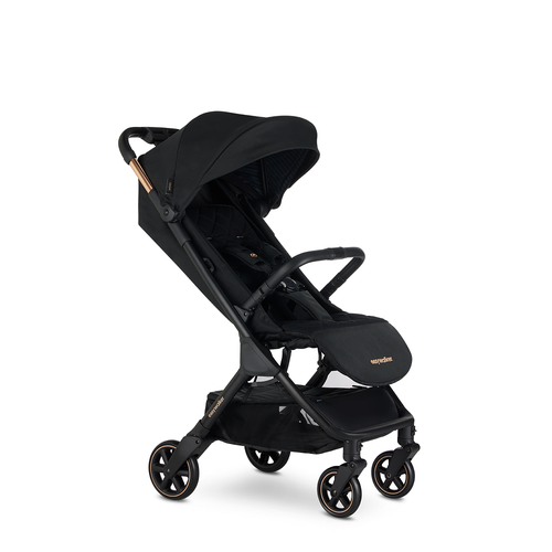Коляска прогулочная EasyWalker Jackey GOLD EDITION/черный с золотым EJA10011