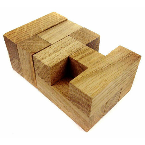 деревянная головоломка кубик для начинающих Деревянная головоломка Летний кубик
