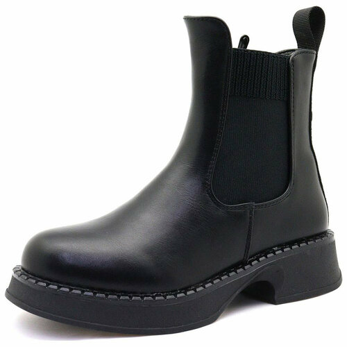 Полусапоги Тотошка, демисезонные, анатомическая стелька, размер 37, черный