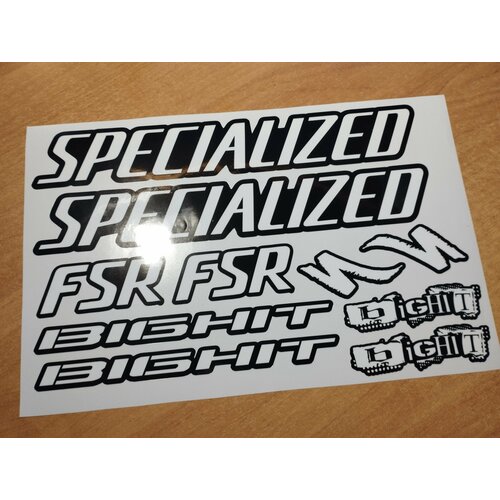 Specialized bighit fsr наклейки для велосипеда на раму, mtb stickers