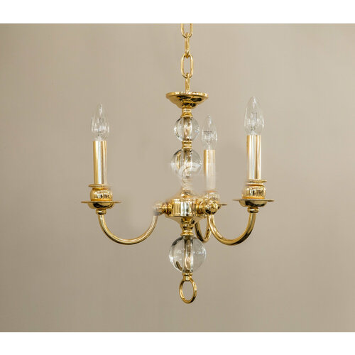 Люстра подвесная 8101/3 золото