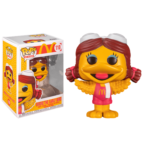 Фигурка Funko POP McDonalds Birdie из серии Ad Icons 110 фигурка funko pop ad icons mcdonalds – fry guys orange blue 2 pack