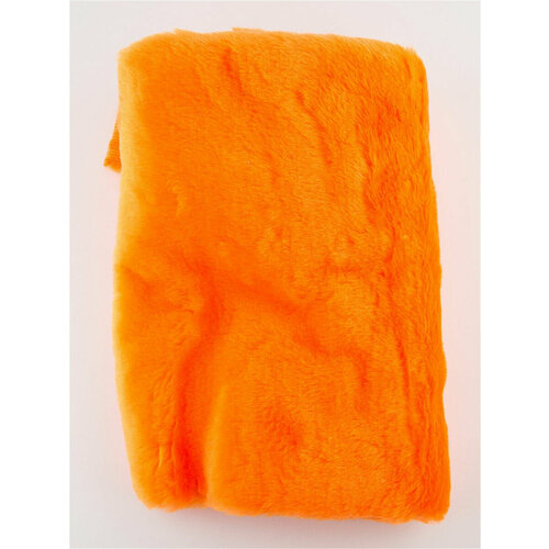 Мех искусственный 60х73 см, 20С74-Д41 (Мех_игр.), кисея, И-221 оранжевый