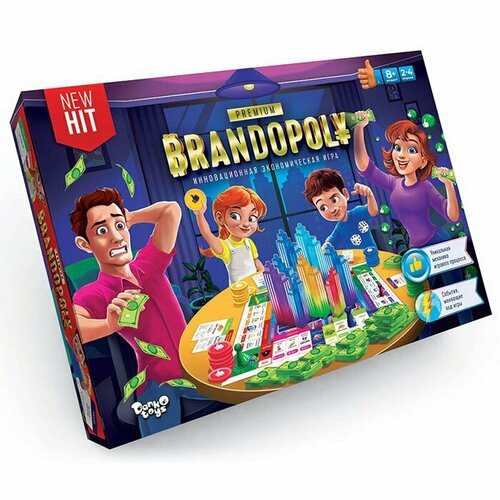 Игра Инновационная экономическая игра серии «BRANDOPOLY» /АльянсТрест/ игра экономическая мегаполия премиум альянстрест