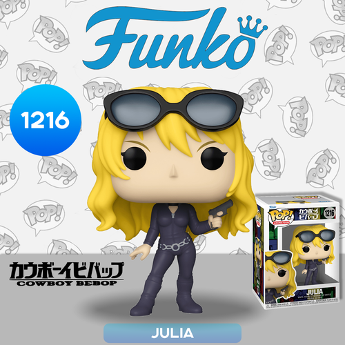 Фигурка Funko POP! Animation Cowboy Bebop Julia (1216) 58023 / Фигурка Фанко ПОП! по мотивам аниме Ковбой Бибоп, Джулия настольная игра звезда cowboy bebop космическая серенада