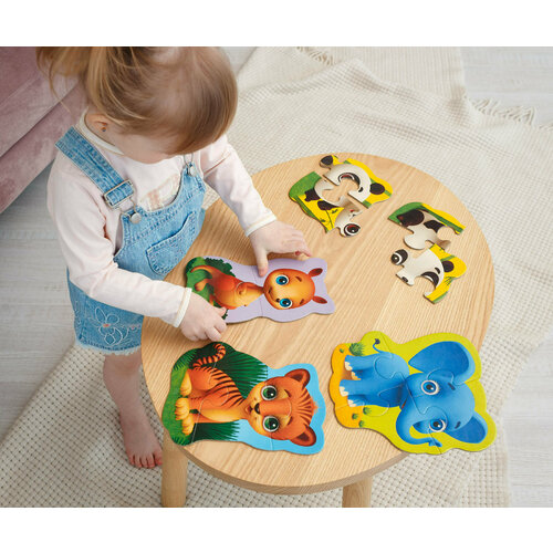 Пазл ROTER KAFER Baby puzzle MAXI Зоопарк RK1210-02