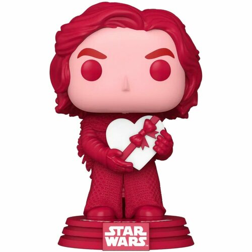 фигурка funko pop star wars мандалорец клиент 45538 16 см Фигурка Funko головотряс Star Wars - POP! - Kylo Ren (Valentines Edition) 67612