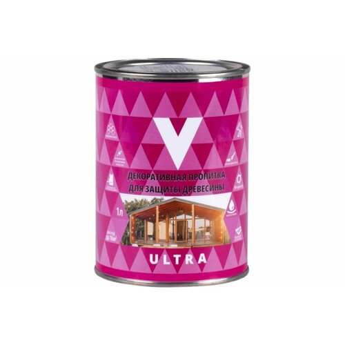 Пропитка декоративная V Ultra 1л Палисандр