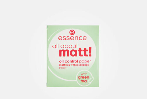 Матирующие салфетки all about matt! oil control paper 50 шт