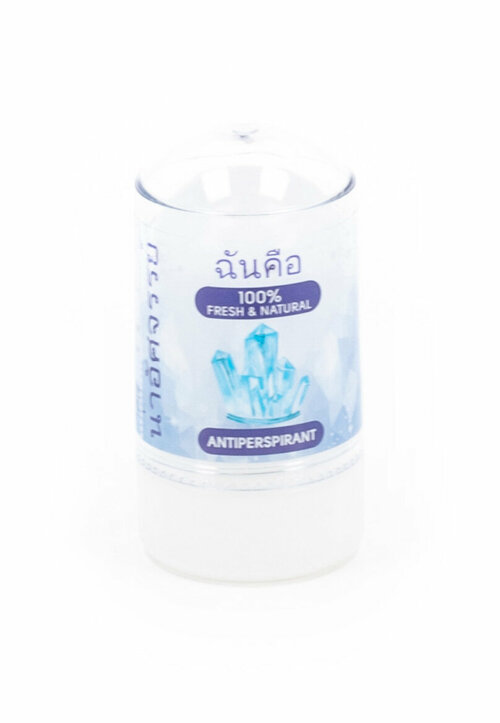 Дезодорант антиперспирант женский Carelax / Карелакс Crystal body кристалл 60г / защита от пота и запаха