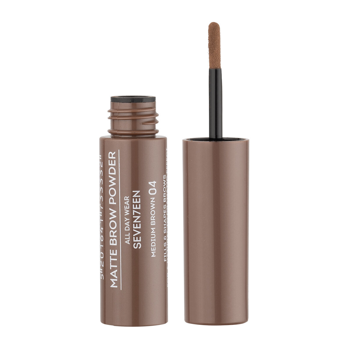 Тени-пудра для бровей Seventeen Matte Brow Powder All Day Wear т.04 1 г