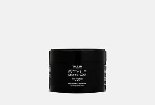 Воск для волос сильной фиксации матовый Strong Hold Matte Wax