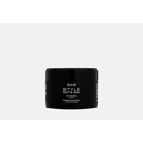 Воск для волос сильной фиксации матовый Strong Hold Matte Wax