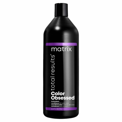 Кондиционер для окрашенных волос Matrix, Total results Color Obsessed с антиоксидантами, 1 л