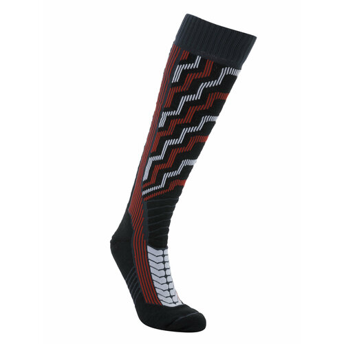 Носки Accapi, красный, черный носки accapi размер 37 красный черный