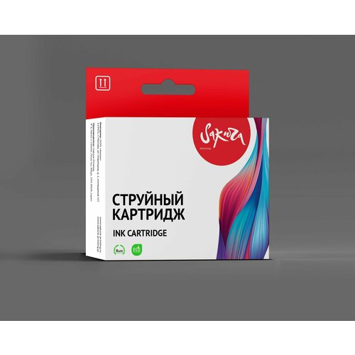 Струйный картридж Sakura P2V73A для HP DesignJet T1700/T1700/T1700dr/T1700dr, фото черный, 300мл