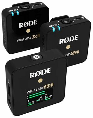 Радиосистема RODE Wireless GO II, разъем: USB Type-C, черный, 3 шт