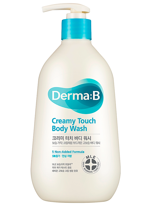 Ламеллярный крем-гель для душа Derma: B Creamy Touch Body Wash 400 мл