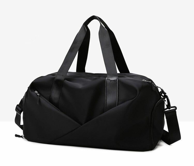 Женская сумка, спортивная, дорожная, черная - фотография № 1